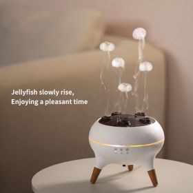 Essential Oil Diffuser 250ML Dancing Jellyfish Aromatherapy Diffuser Humidifier with 7 Colors LED Lights,Remote Control,Plug in for Bedroom,Office