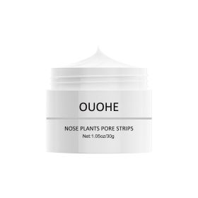 OUHOE Blackhead Peeling Nose Mask Deep Cleansing, Blackhead Acne, Pore Tightening, Strawberry Nose Mask (Option: 1PCS)